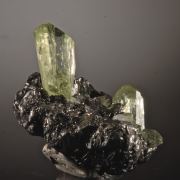 Diopside on Graphite
