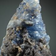 Sapphire -blue Corundum crystal
