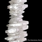 Calcite on Calcite stalactite