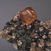 Grossular - gem clear, with Clinoclore
