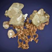 Copper on Calcite