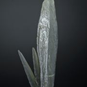 Quartz - Prase type, with Hedenbergite inclusions