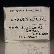 crystalised gemmy CARLETONITE, CALCITE