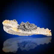 Hessite  on Quartz