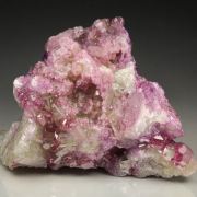 gem VESUVIANITE with RASPBERRY CAPS