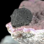 Kolwezite pseudo after Cuprite crystal on Co Dolomite