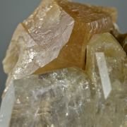 Beryl (Goshenite) with Scheelite and Muscovite