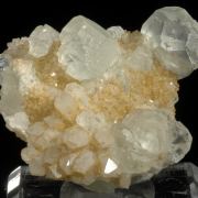 Fluorite on Quartz