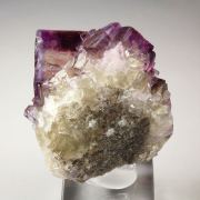 FLUORITE with PHANTOMS, CHALCOPYRITE