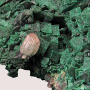 Malachite ps. Azurite, with Cerussite