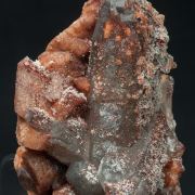 Microcline, Quartz, (variety smoky)