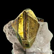 Chalcopyrite with Carrollite and Calcite