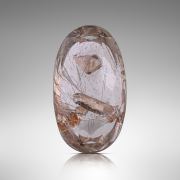 Quartz included by Rutile and Quartz (86.10 ct)