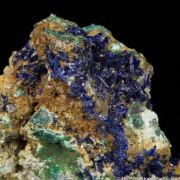 Otavite with Azurite