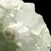 Gyrolite, apophyllite, prehnite pseudo. after laumontite