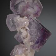 Fluorite with Quartz and Dolomite