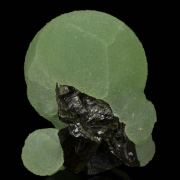 Prehnite on Epidote