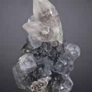 Celestite and Calcite 