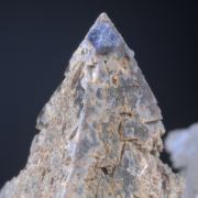 Helvite/ Genthelvite on Quartz with Fluorite