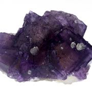 Fluorite with Calcite