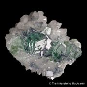Fluorite with Quartz