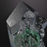 Azurite w. Malachite - large classic Tsumeb 