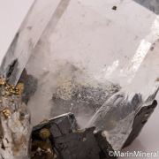 Quartz with Arsenopyrite, Ferberite