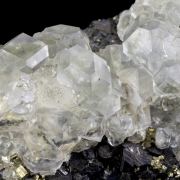Enormous Naica Fluorite, Galena, Pyrite