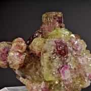 Vesuvianite - purple phantom
