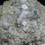 Fluorapophyllite-(K) with Harmotome and Calcite