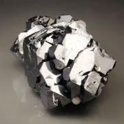 twinned GALENA, QUARTZ