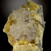 Celestite on Sulphur