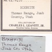 Bixbyite with Topaz