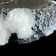 Apophyllite with Stilbite and Quartz ( var. Chalcedony )
