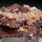 Fluorite with Calcite