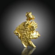 Gold, Crystal Nugget - Mount Kare, Hagensberg, Enga, Papua New Guinea