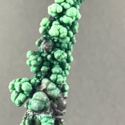 Malachite stalactite – Kasompi Mine, D.R. Congo