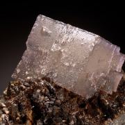 Fluorite on Sphalerite