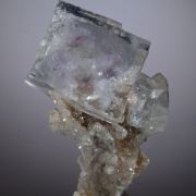 Fluorite on Quartz and Muscovite