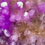 Talmessite with Calcite (variety Co-bearing calcite)