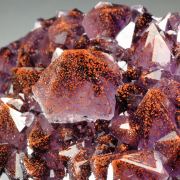 QUARTZ var. AMETHYST with HEMATITE inclusions
