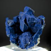 Azurite pseudomorph after Tetrahedrite - classic French
