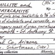 Leadhillite with Paratacamite, Cerussite, and Diaboleite
