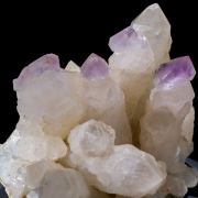Amethyst on Quartz Scepter