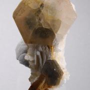 Fluorapatite (Apatite-CF) on Albite and Muscovite