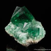 Fluorite (twinned)