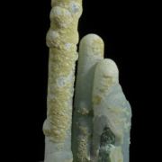 Chrysocolla - stalactitic with Quartz