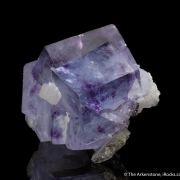 Fluorite with Calcite