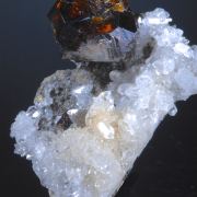 Sphalerite on Quartz