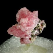 Rhodochrosite with Pyrite